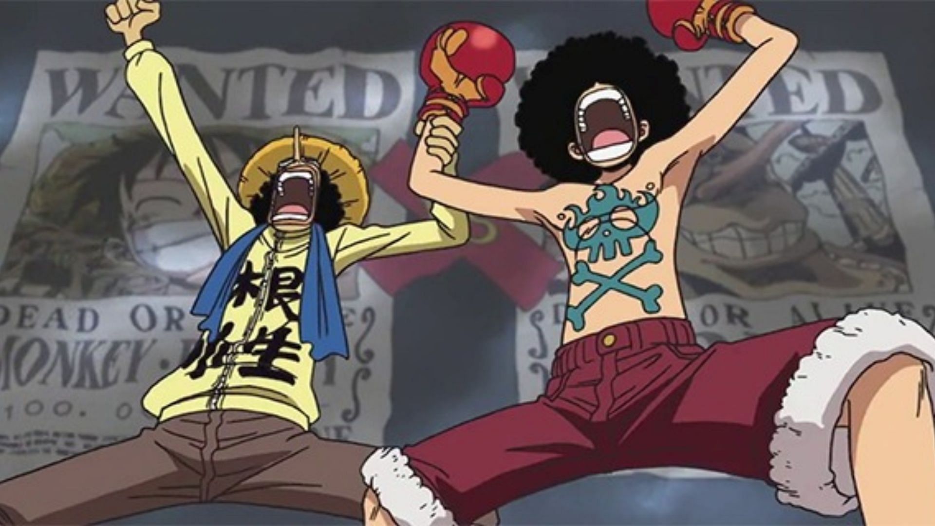 Usopp and Luffy as seen in the anime (Image via Toei Animation)